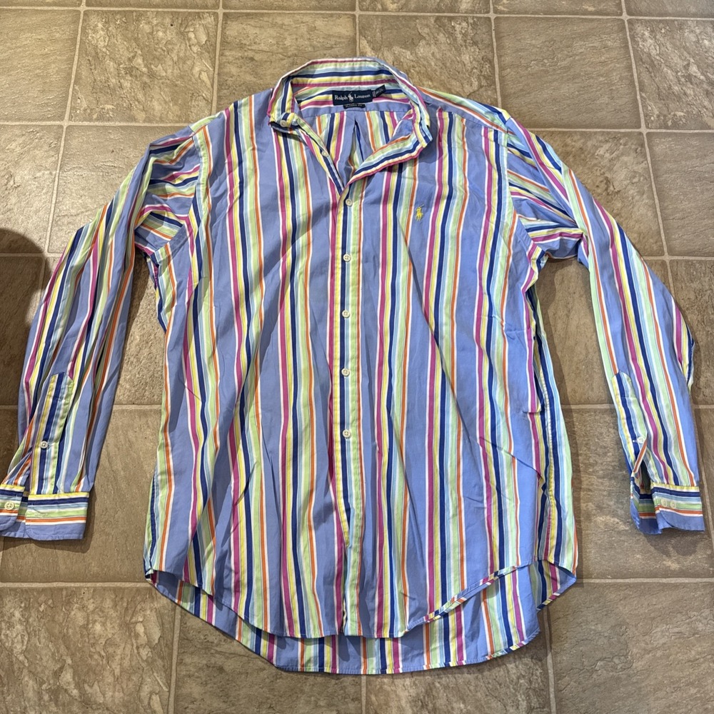 Ralph Lauren Button Long Sleeve Size Large